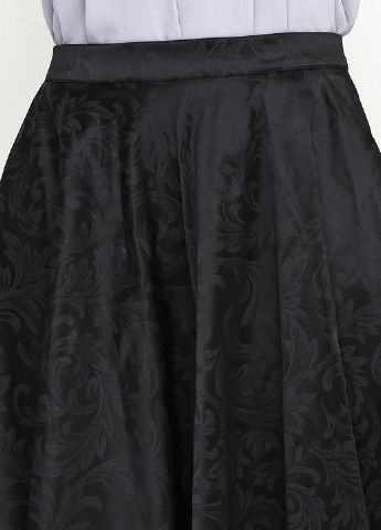 Черная кэжуал фактурная юбка Gator клешированная