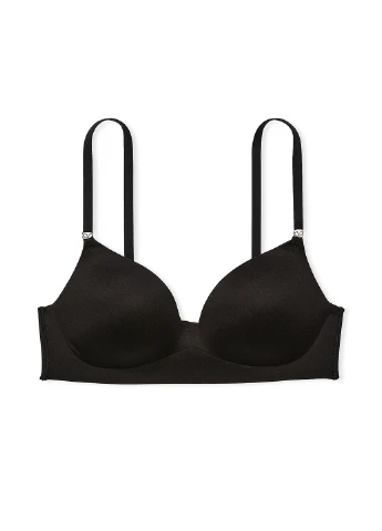 Черный демисезонный комплект (бюстгальтер, трусики) Victoria's Secret