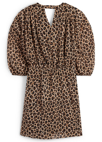 Комбінована кежуал сукня кльош C&A леопардовий