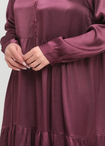 Фиолетовое кэжуал платье оверсайз Sarah Chole однотонное