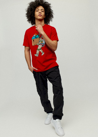 Червона футболка чоловіча YAPPI