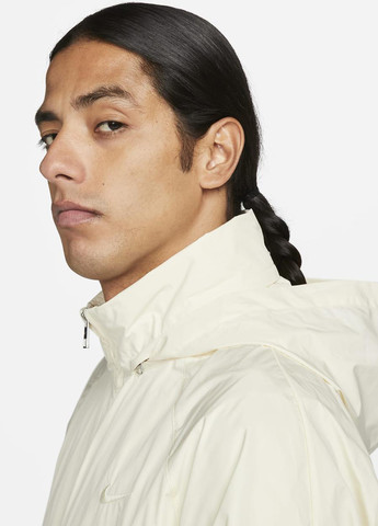 Чорно-біла демісезонна куртка fb7877-113 Nike SWOOSH