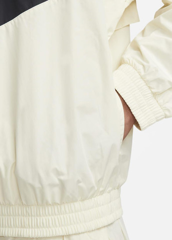 Чорно-біла демісезонна куртка fb7877-113 Nike SWOOSH