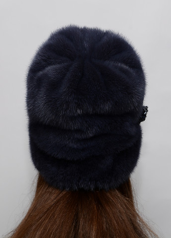 Женская норковая шапка кубанка Меховой Стиль камелия (207170933)