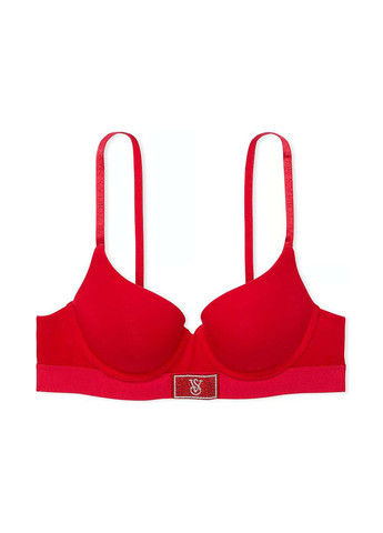 Червоний демісезонний комплект (бюстгальтер, трусики) Victoria's Secret