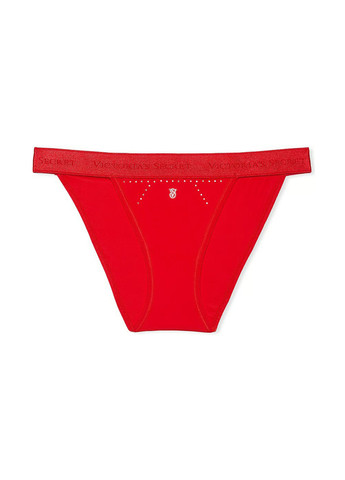 Червоний демісезонний комплект (бюстгальтер, трусики) Victoria's Secret