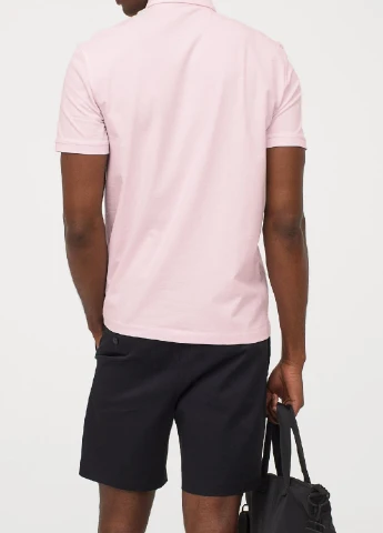 Светло-розовая футболка H&M