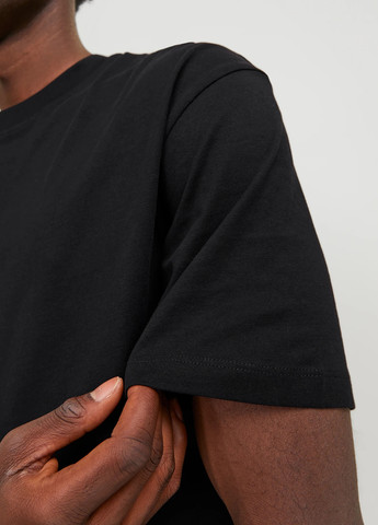 Чорна футболка Jack & Jones