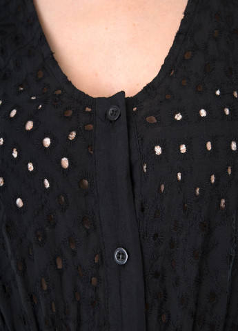 Комбінезон Joleen однотонний чорний кежуал