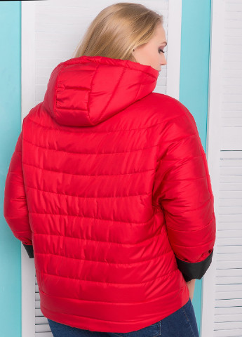 Красная демисезонная куртка Fashion Club