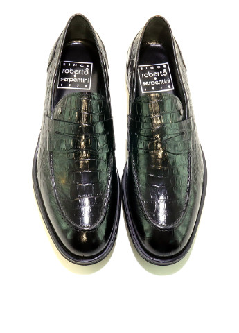 Темно-зеленые кэжуал туфли Roberto Serpentini