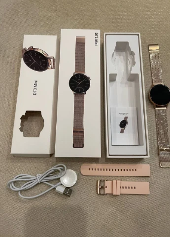 Розумний годинник Smart DT3 Verona Mini Pink UWatch (253202266)