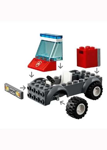 Конструктор LEGO City Пожар на пикнике 64 элемента (158428583)