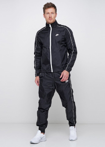 Чорний демісезонний костюм (вітровка, брюки) брючний Nike M Nsw Ce Trk Suit Wvn Basic