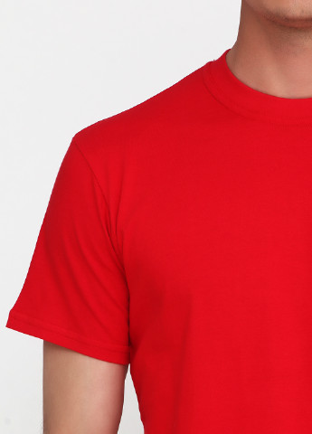 Красная футболка мужская зеленая с коротким рукавом Malta М319-17