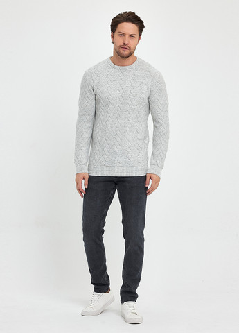 Светло-серый демисезонный джемпер джемпер Trend Collection