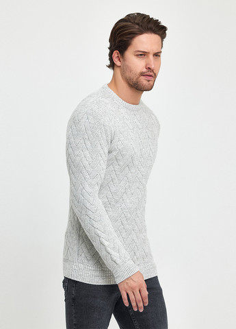 Светло-серый демисезонный джемпер джемпер Trend Collection