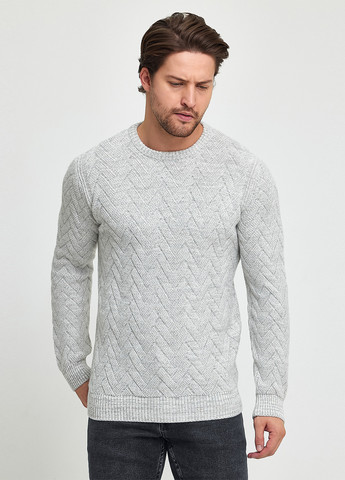 Светло-серый демисезонный джемпер джемпер Trend Collection