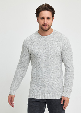 Светло-серый демисезонный джемпер джемпер Trend Collection