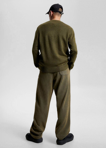 Зеленый демисезонный свитер джемпер Tommy Jeans