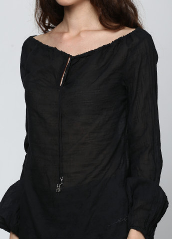 Черная демисезонная блуза Miss Sixty