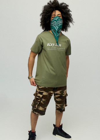 Хакі (оливкова) футболка чоловіча YAPPI