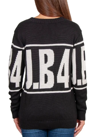 Черный зимний кардиган J.B4 (Just Before)