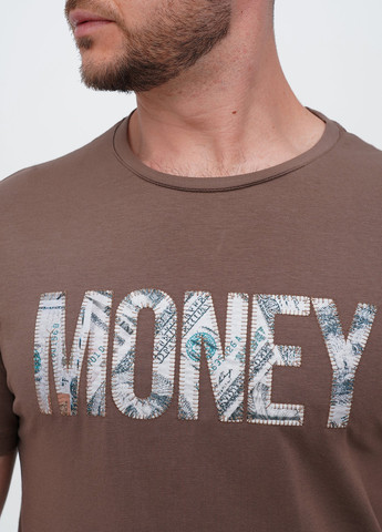 Коричневая футболка Trend Collection