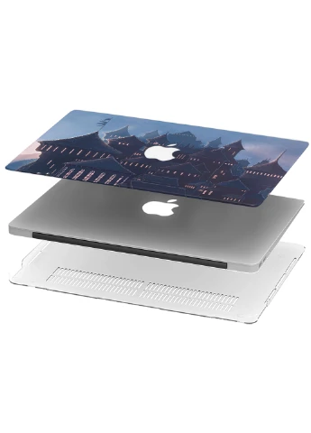 Чохол пластиковий для Apple MacBook Pro 13 A2289 / A2251 / A2338 Гаррі Поттер Школа Хогвартс (9772-2440) MobiPrint (218858406)