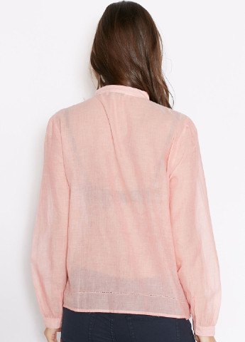 Розовая демисезонная блуза Mango