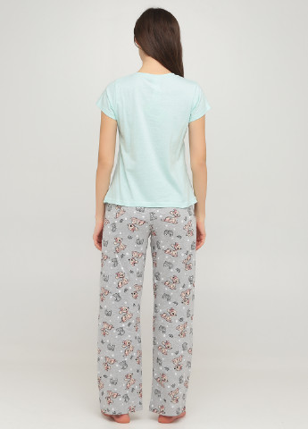 Комбинированная всесезон пижама (футболка, брюки) футболка + брюки Studio
