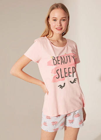 Комбинированная всесезон пижама (футболка, шорты) футболка + шорты LC Waikiki
