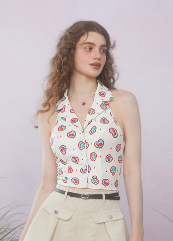 Белая блуза SHEIN