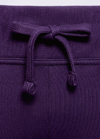 Фиолетовые кэжуал демисезонные зауженные брюки Oodji