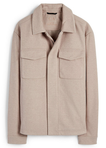 Бежева демісезонна куртка куртка-піджак C&A