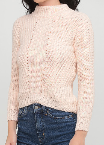 Світло-рожевий демісезонний светр CHD