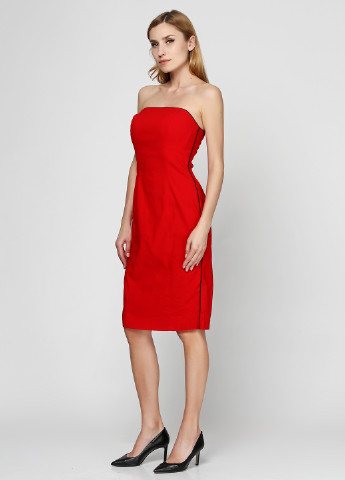 Красное кэжуал платье Express