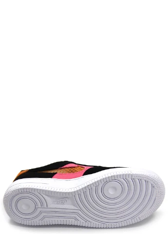 Женские кроссовки Air Force 1 LV8 GS Nike чёрные демисезоны (251134552)