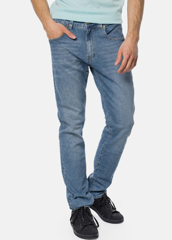 Синие демисезонные джинсы MR 520