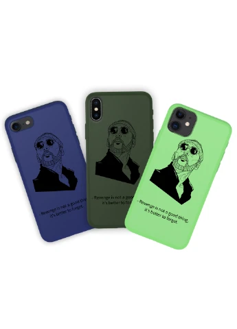 Чохол силіконовий Apple Iphone 7 Леон кілер (Leon) (17361-1451) MobiPrint (219778381)