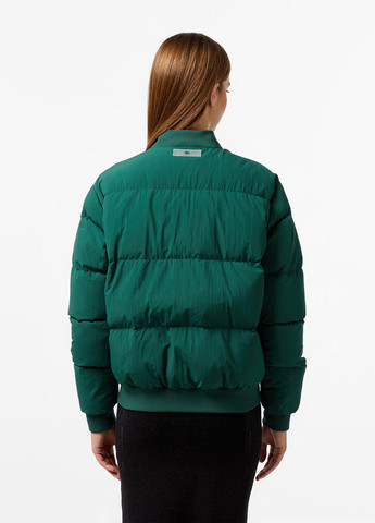 Темно-зелена демісезонна куртка Lacoste