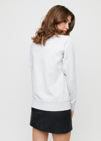 Сірий світшоти жіночий / no flis / YAPPI малюнок (208439577)