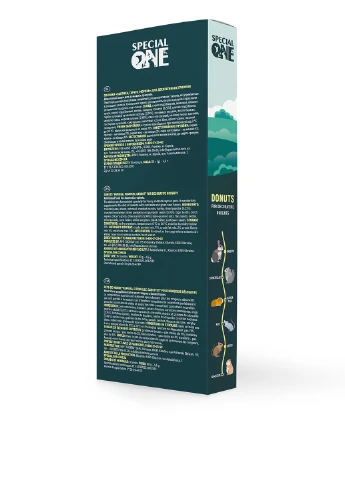 Пончики Speciаl One «Паприка, гарбуз, морква» для декоративних гризунів, 60 г Special One (252247636)