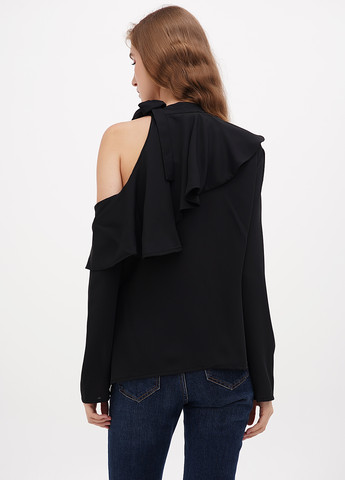 Чёрная блуза Sassofono