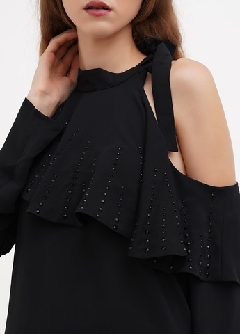 Чёрная блуза Sassofono