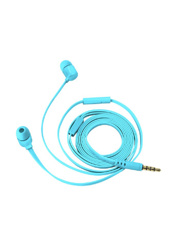 Навушники Mic Neon Blue Trust Duga блакитні