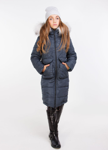 Сіра зимня куртка Sofia Shelest