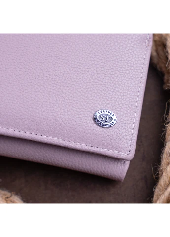 Жіночий шкіряний гаманець 14х8,5х2,5 см st leather (229460986)