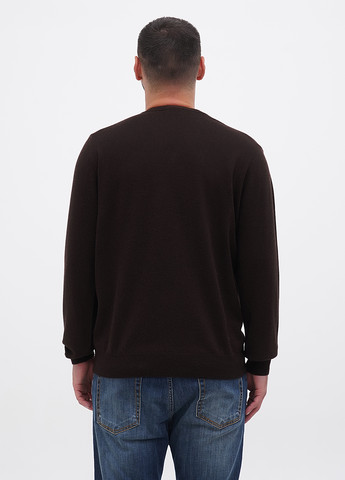 Коричневый демисезонный свитер пуловер Liu Jo