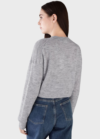 Серо-бежевый зимний джемпер джемпер Calvin Klein